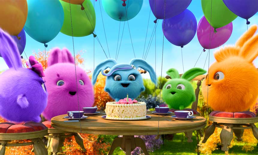 خرگوش های درخشان